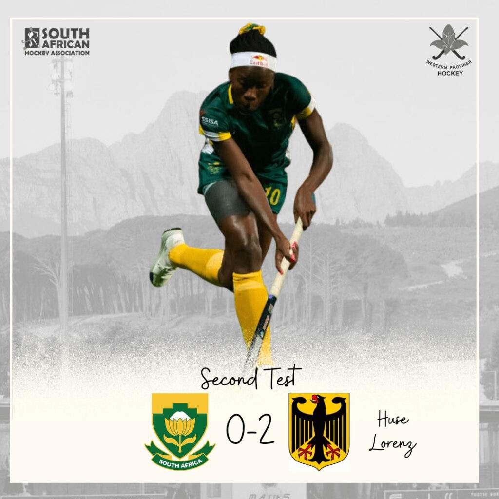 south africa south africa wrap up 2023 with second german test 65636936da0a0 - South Africa: South Africa wrap up 2023 with second German Test - For the last time in the year the South African Women’s Hockey team took to the turf for a test match. Taking on a team that are ranked 15 places ahead with a looming Olympic Qualifier tournament on the horizon is a prime way to test the growth for the South Africans who had gained 150 ranking points and two positions over the 12 months.