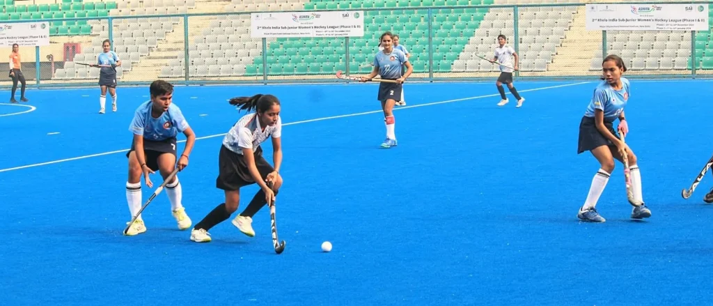 asia day 2 results 2nd khelo india sub junior womens hockey league phase 1 65858c347b605 - Asia: Day 2 Results: 2nd Khelo India Sub Junior Women’s Hockey League – Phase 1 - Khelo India Sports Excellence Centre Chhattisgarh defeated Raja Karan Hockey Academy 6-0~