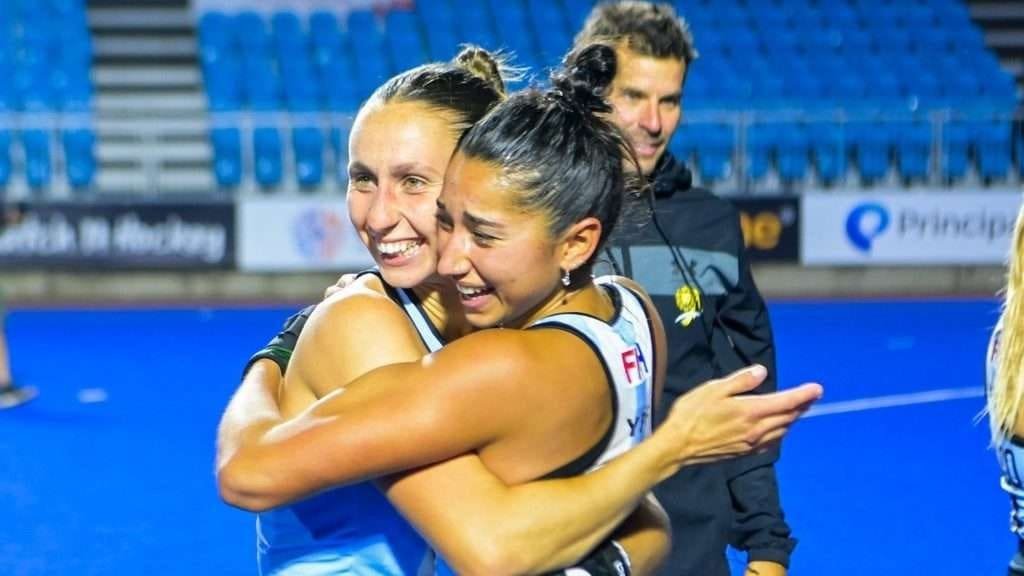 fih netherlands and argentina to fight for the trophy at the fih hockey womens junior hockey world cup 2023 6573ef179a529 - FIH: Netherlands and Argentina to fight for the trophy at the FIH Hockey Women’s Junior Hockey World Cup 2023 - Lausanne, Switzerland: Netherlands stormed into the finals of the FIH Hockey Women’s Junior World Cup 2023 as they thrashed England by 8-1 goals in a one-sided match. In the other semifinal of the day, Argentina and Belgium played out a thriller with both teams not ready to give up on themselves. Later, it was decided via shootouts with Argentina emerging victorious. 