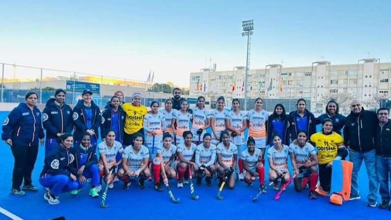 india indian womens hockey team records 2 1 victory over ireland in 5 nations tournament valencia 2023 658481e20e59d - India: Indian Women’s Hockey Team records 2-1 victory over Ireland in 5 Nations Tournament Valencia 2023 - ~Deepika and Sangita Kumari scored one goal each for India~