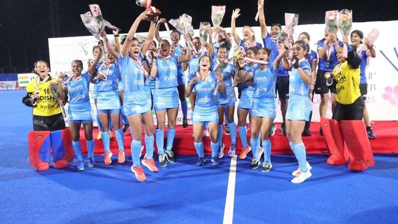 india year ender indian junior womens hockey team recalls memorable 2023 658bc20204d30 - India: Year Ender: Indian Junior Women’s Hockey Team recalls memorable 2023 - ~The Junior Women made history by winning their maiden Junior Asia Cup title this year~
