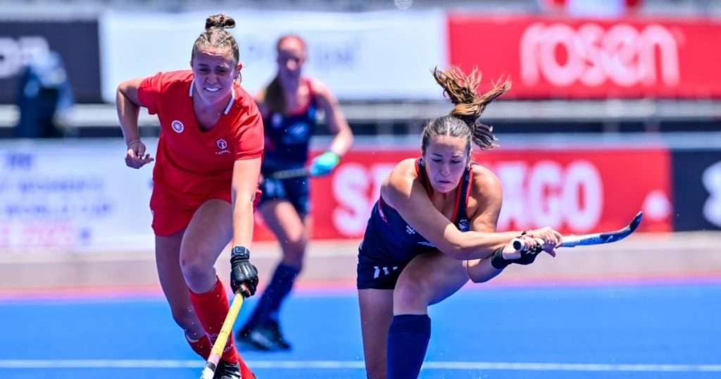 ncaa successful second half propels u 21 uswnt to dominant win over canada at jwc 656f836f2c0db - NCAA: Successful Second Half Propels U-21 USWNT to Dominant Win Over Canada at JWC - SANTIAGO, Chile – A dominant second half performance from the No. 5 U.S. U-21 Women’s National Team secured them a crossover win over No. 18 Canada at the FIH Hockey Women’s Junior World Cup. Goals from seven different athletes highlighted the 8-0 win for the Junior Eagles.