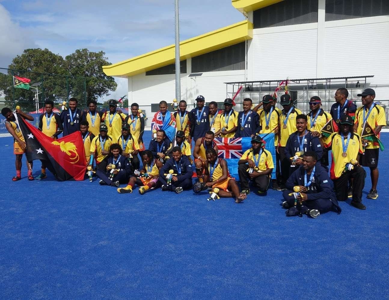 oceania fiji men take gold 657aba7e7afef - Oceania: Fiji Men Take Gold - It was superb to have Samoa back competing for the first time since 2017. Samoa Hockey Federation now has 2 Development Officers in place who will take their learnings back home, OHF expects to see them challenging other NAs over the next years as they regain their membership numbers.