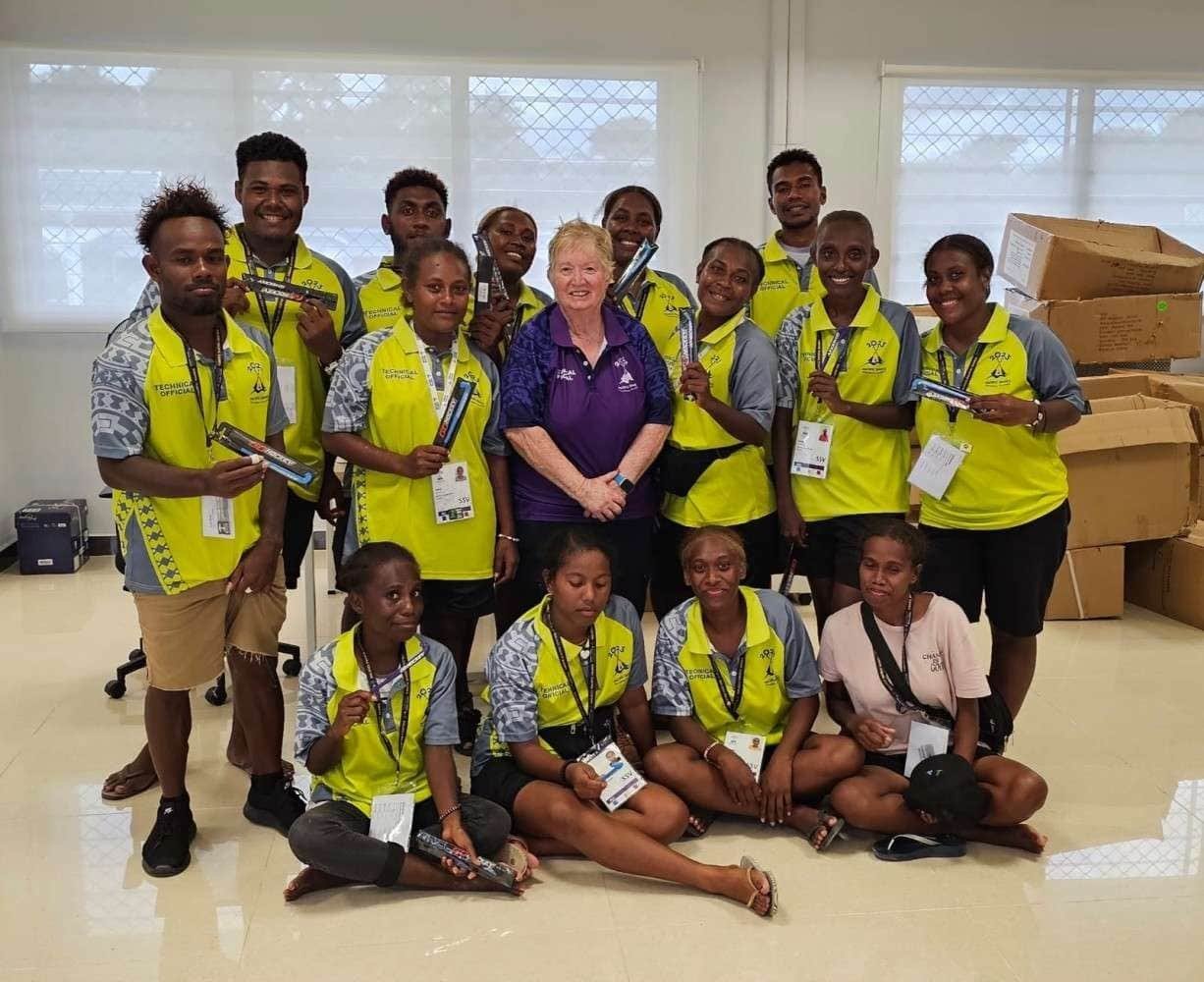 oceania pacific games volunteers were amazing 6578176a0b1bd - Oceania: Pacific Games Volunteers were Amazing - The Pacific Games Organising Committee deserves a significant mention for months of preparation towards making the Games a successful evetn for all involved. A huge thank you from OHF to Jefferson Izoma, who was appointed as the Hockey Sports Manager, to liaise with Gill Gemming, the appointed  Hockey TD.  This role started nearly 3 years ago as the venue needed to be built, inspected, measured and signed off  and all the equipment ordered and purchased so it was a much wider role than is normal for a technical delegate. There were compromises to ensure a legacy for SIHF, as previously SIHF had no venue and this hindered their ability to run regular tournaments as they often had to wait for a free ground! So a purpose built venue and goals were always the number 1 priority.  An enormous shout out to Clint Flood, Rob Dorovolomo, Jefferson Izoma,  Genevieve Kelani, Serah Kuper, Helen Pihema and Brenda Perreaux who organised all the logistics including flights, accommodation and accreditation for all our technical officials. The venues teams Alison Birchall and Steve Clark were so supportive in ensuring that the venue was built to specifications and available for use a lot sooner than many venues. Finally to Martin Rara President of NOCSI, who has been supportive to hockey growing as a sport since its re engagement in 2014.  