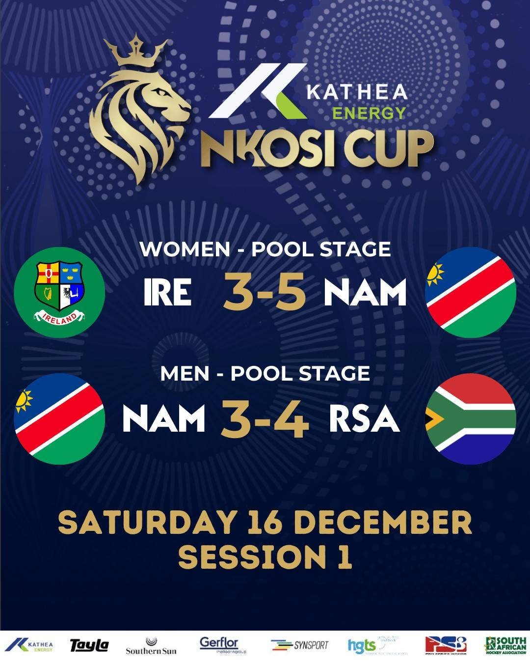 South Africa: Nkosi Cup 2023 | Day 2 Session One | Victory secured for African Champions 155 south africa nkosi cup 2023 day 2 session one victory secured for african champions 657dc744a8ddf - South Africa: Nkosi Cup 2023 | Day 2 Session One | Victory secured for African Champions - The second day of the Nkosi Cup 2023 started with the afternoon session that saw the African Champions Namibia Women and South Africa Men entered the competition.
