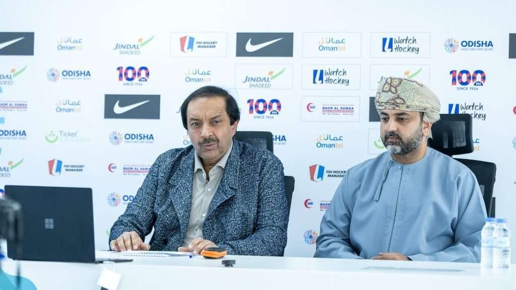 fih fih president press conference in muscat - FIH: FIH President press conference in Muscat – Excerpts - With the inaugural FIH Hockey5s World Cup underway in Muscat, Oman, FIH President Tayyab Ikram addressed the media in a press conference along with Oman Hockey Association chairman, Dr Marwan Juma al Juma, answering queries on the various aspects of the World Cup, as well as the future of international hockey across its various formats. 