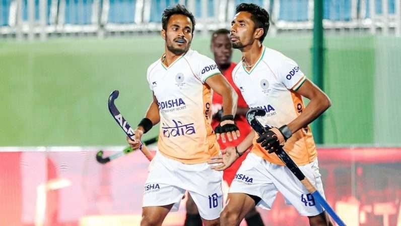 india india outplay kenya at fih hockey5s mens world cup oman 2024 65b921c031582 - India: India outplay Kenya at FIH Hockey5s Men’s World Cup Oman 2024 - ~Uttam Singh netted a hat-trick, while Manjeet, Pawan Rajbhar, Mandeep Mor, Mohammed Raheel, and Gurjot Singh scored goals for India~