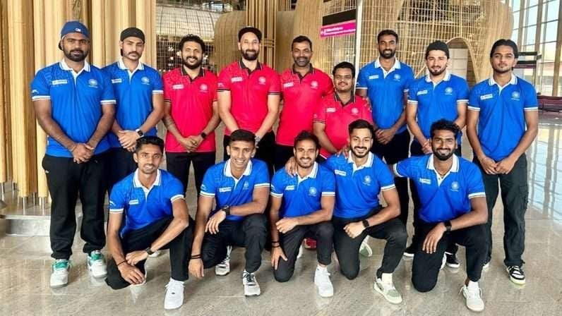 india indian mens hockey team leaves for fih hockey5s mens world cup oman 2024 65b1fd7cec986 - India: Indian Men’s Hockey Team leaves for FIH Hockey5s Men’s World Cup Oman 2024 - ~The Indian Team is grouped in Pool B alongside Egypt, Jamaica, and Switzerland~