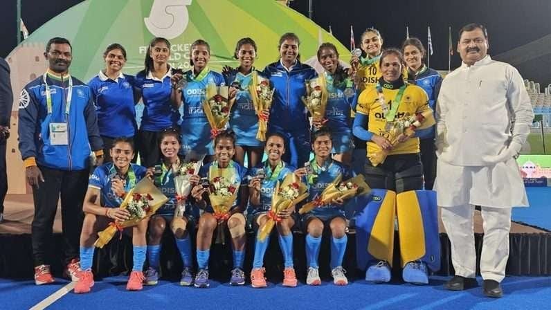 india indian womens hockey team falls short in fih hockey5s world cup 2024 final loses 2 7 to the netherlands 65b565660c2de - India: Indian Women’s Hockey Team falls short in FIH Hockey5s World Cup 2024 Final; loses 2-7 to the Netherlands - ~Hockey India announces a cash award of Rs 3 Lakhs to each player and Rs 1.5 Lakhs to each support staff for clinching the Silver medal~