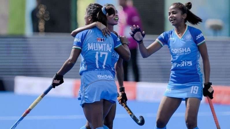 india indian womens hockey team topples new zealand to face south africa in semis 65b3a3770247e - India: Indian Women's Hockey Team topples New Zealand; to face South Africa in Semis - ~Rutaja Dadaso Pisal scored four goals while Deepika Soreng netted a hat-trick~ 