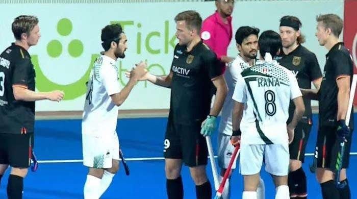 pakistan pakistan lose semi final of paris olympics qualifiers 65acdd01624d9 - Pakistan: Pakistan lose semi-final of Paris Olympics Qualifiers - Germany have thumped Pakistan 4-0 in the semi-finals of the Paris Olympics Qualifiers on Saturday in Muscat, Oman.