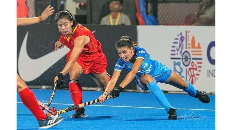 india indian womens hockey team goes down 1 2 to china in fih hockey pro league 2023 24 65be83bede3a7 - India: Indian Women’s Hockey Team goes down 1-2 to China in FIH Hockey Pro League 2023/24 - ~Vandana Katariya scored the only goal for India~