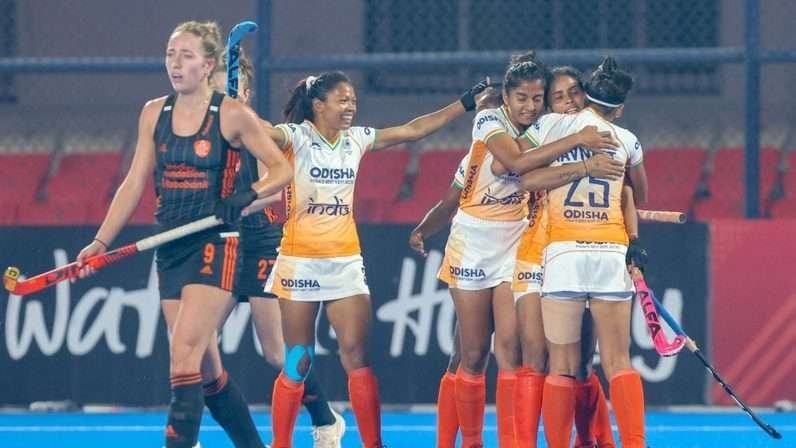 india indian womens hockey team goes down 1 3 against the netherlands in fih hockey pro league 2023 24 65bfd55ca92c4 - India: Indian Women’s Hockey Team goes down 1-3 against the Netherlands in FIH Hockey Pro League 2023/24 - ~Navneet Kaur scored the lone goal for India~