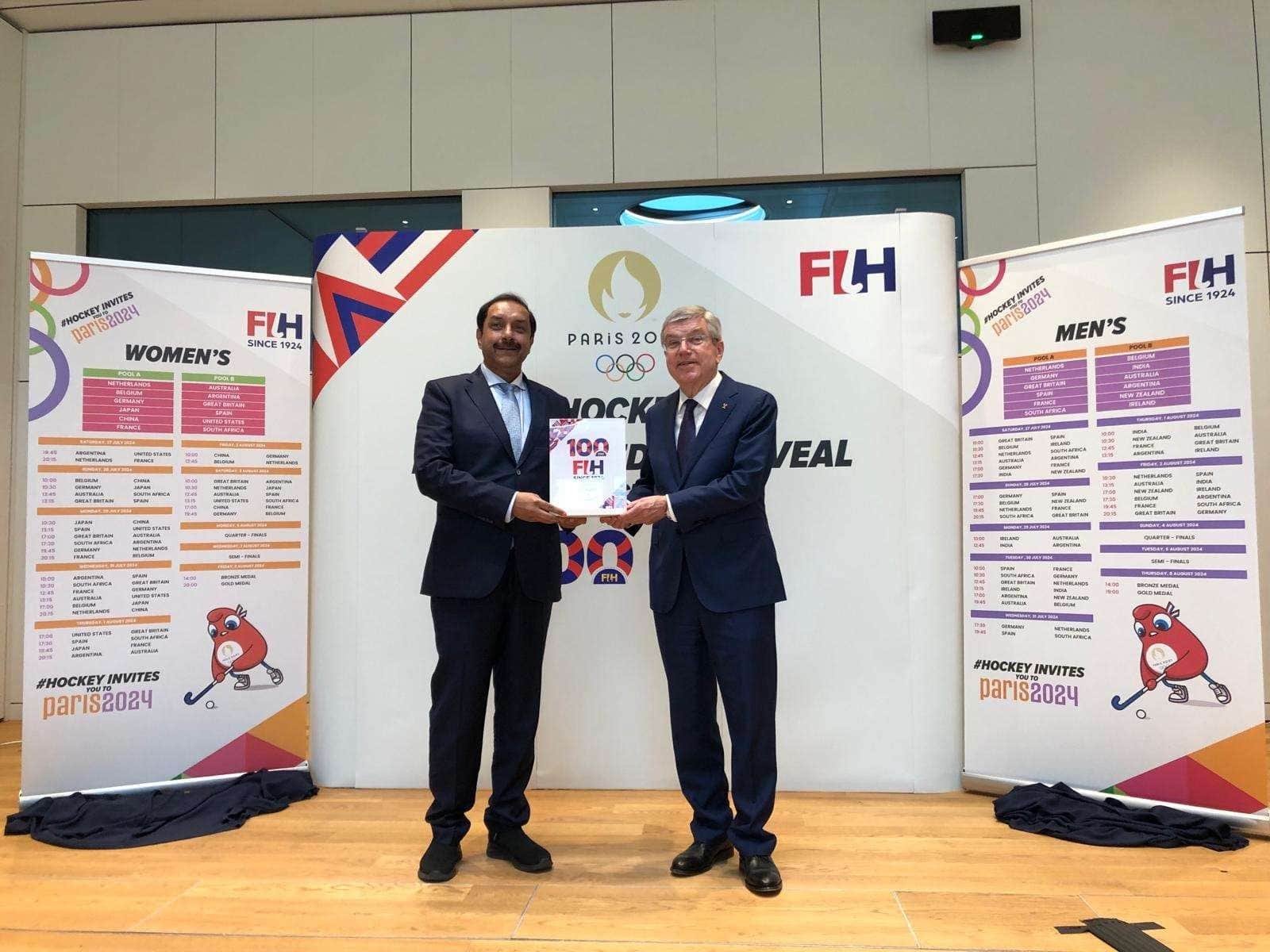 AHF Paris 2024 Hockey Olympic Tournaments’ Schedules Revealed Hockey