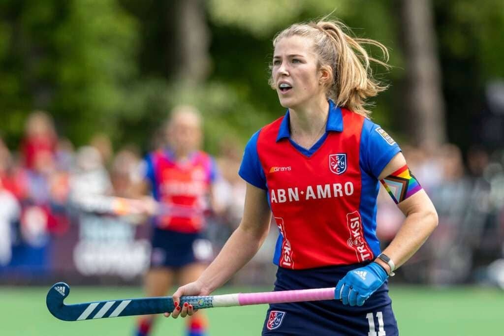 ehl de waard back but schc undone by den bosch 65ef151a9def9 - EHL: De Waard back but SCHC undone by Den Bosch - SCHC welcomed back Xan de Waard from injury following a frustrating start to 2024 as a foot injury ruled her out of the Netherlands’ Pro League trip to India.