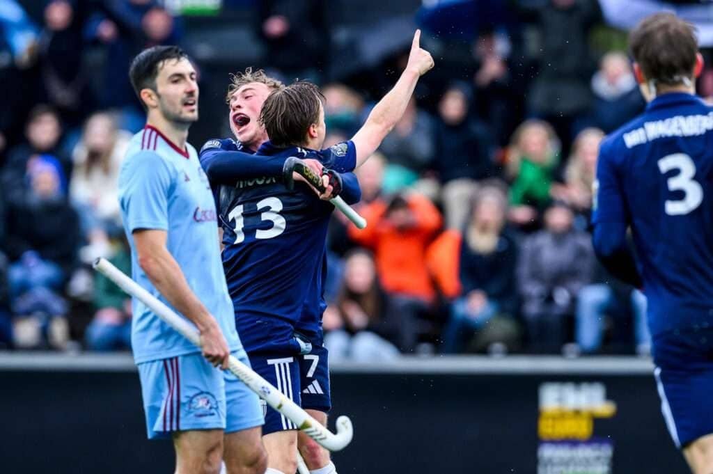 ehl troost and hendrickx fire pinoke into first ehl final 6608451fb0b3b - EHL: Troost and Hendrickx fire Pinoké into first EHL FINAL - Joep Troost and Alex Hendrickx both scored twice for Pinoké to see them through to their first ever EHL Men’s GRAND FINAL, seeing off Old Georgians 4-1.