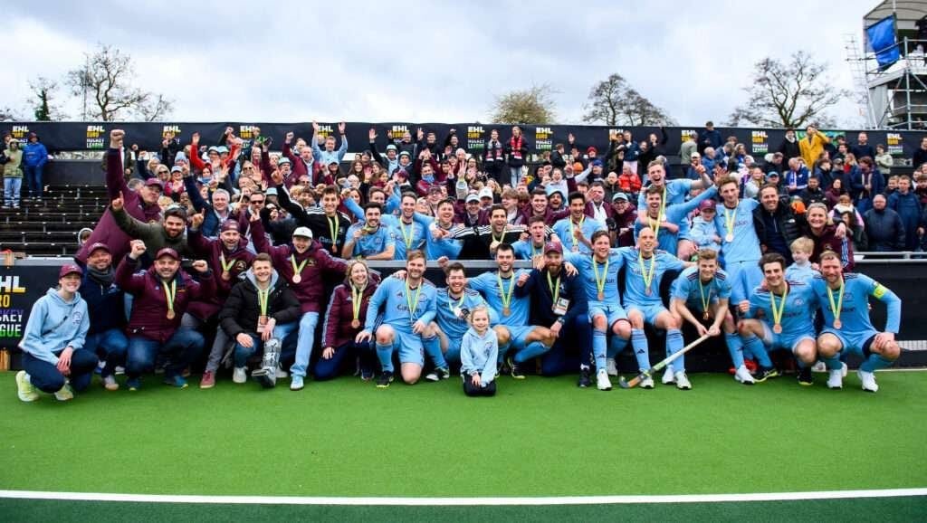 ehl old georgians crowned champs as surbiton and wimbledon win ehl spots 661e5dc34ac0b - EHL: Old Georgians crownEd champs as Surbiton and Wimbledon win EHL spots - England’s three EHL Men’s qualifiers were confirmed last weekend as Old Georgians became the first side to win the Premier Division titles for three years in succession since Cannock in 2006.