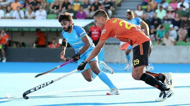 india indian mens hockey team suffers 2 3 defeat against australia in thrilling last match of the test series 661a787d2f504 - India: Indian Men's Hockey Team suffers 2-3 defeat against Australia in thrilling last match of the Test Series - ~Harmanpreet Singh and Boby Singh Dhami scored goals for India~