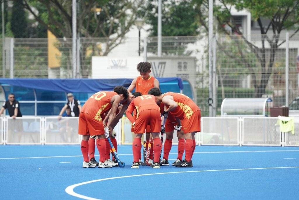 asia day 02 updated mens junior ahf cup singapore 2024 singapore sgp 667118446e8e9 - Asia: Day 02 Updated Men’s Junior AHF Cup Singapore 2024 Singapore (SGP) - Singapore, June 15, 2024 — The China junior field hockey team showcased their dominance with a commanding 6-2 victory over Kazakhstan in the Junior AHF Cup 2024. The match, held at the Seng Kang Hockey Stadium in Singapore, highlighted China’s offensive prowess and strategic play.China started the match with high intensity, immediately putting pressure on the Kazakhstan defense. The opening goal came in the 7th minute from forward who skillfully navigated through the defense to score.The second half continued in favor of China, with the team maintaining their aggressive playstyle and strong defense. In the 40th minute, substitute player Liu Fang extended the lead to 5-1 with a well-placed shot following a swift counterattack. Kazakhstan responded with their second goal in the 45th minute, courtesy of midfielder Andrey Petrov, who finished a fine solo effort.