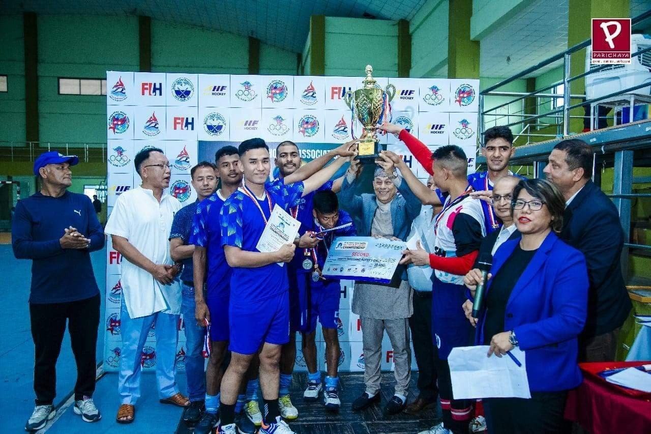asia divisional team nepal army club became champion in the fifth girija prasad koirala memorial national mens hockey championship 667d9e8b2c039 - Asia: Divisional team Nepal Army Club became champion in the ‘Fifth Girija Prasad Koirala Memorial National Men’s Hockey Championship’ held in Pokhara. - The divisional team defeated Nepal Police Club 5-1 in the final concluded at the multi-purpose covered hall at Pokhara stadium. As the champion, the Army handed over trophy, medal and certificate with Rs 50 thousand in cash, the runner-up police club received trophy, medal and certificate with Rs 30 thousand in cash.