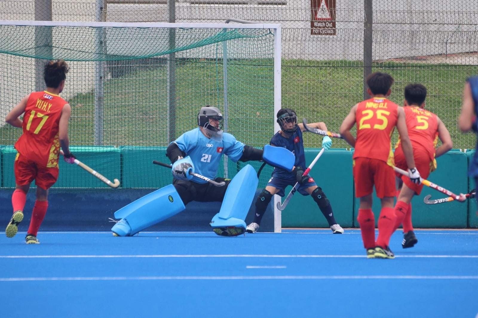 asia opening day for junior ahf cup 2024 updated 666e428a1622b - Asia: Opening day for Junior AHF Cup 2024 Updated - Singapore, June 14, 2024 — The Junior AHF Cup 2024 witnessed a remarkable performance by the Chinese junior field hockey team as they defeated Hong Kong China with a convincing 5-0 victory. showcased China’s dominance and skill, securing their place as strong contenders in the tournament. China set the tone early in the match, demonstrating superior tactical execution and ball control. The team’s first goal came within the initial 10 minutes, with a powerful strike by forward
