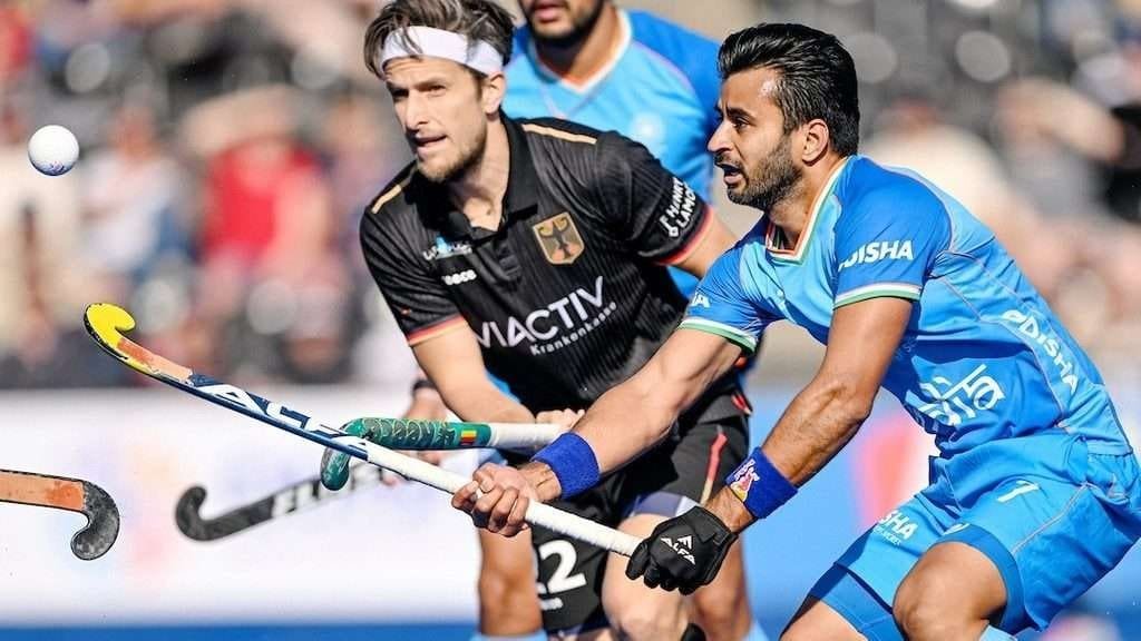fih german men inch past india in nail biter as australia secure double victory over gb 6664af84d2856 - FIH: German men inch past India in nail-biter as Australia secure double victory over GB - Germany’s men got the better of India for the first time in seven years after an enthralling end-to-end contest in London on Saturday. The Germans held on through a fierce final few minutes for the win as India threw everything at them.