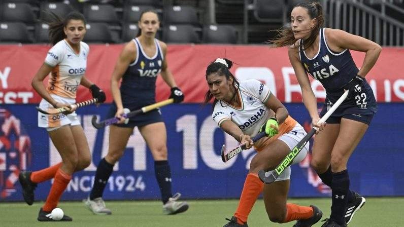 india india debut was a dream moment says young midfielder manisha chauhan 666aaba0e62b3 - India: India debut was a ‘dream moment’, says young midfielder Manisha Chauhan - ~The 25-year-old earned her first cap against Argentina during the Europe leg of the FIH Hockey Pro League 2023/24~