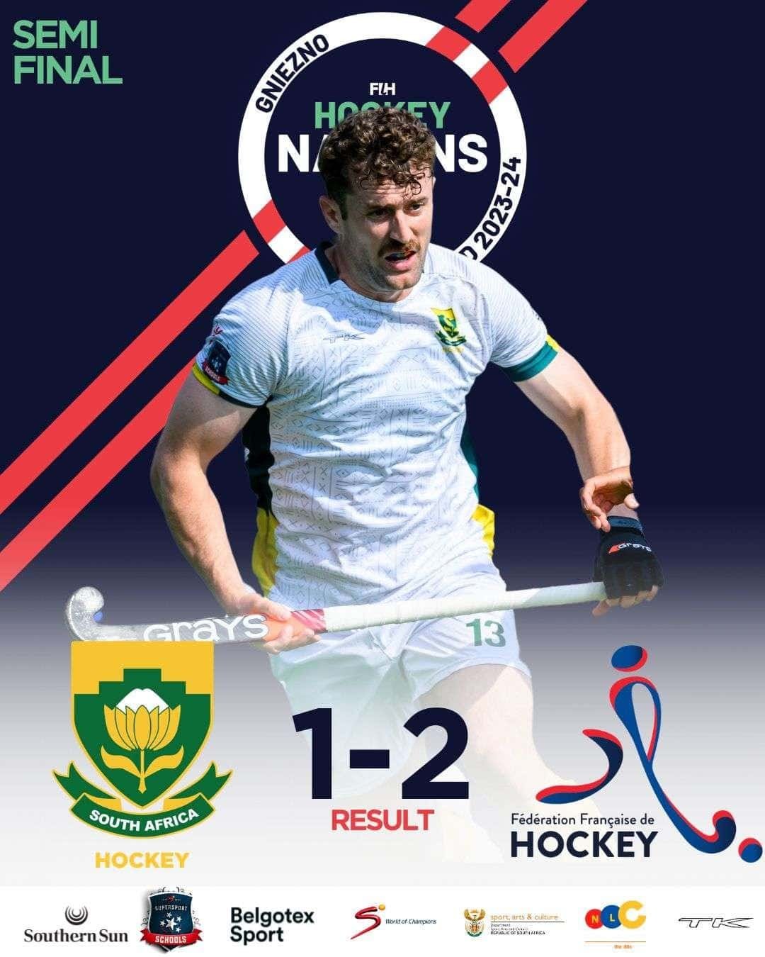 South Africa: France Triumphs Over South Africa in FIH Pro League Semi-Final Thriller 96 south africa france triumphs over south africa in fih pro league semi final thriller 6665cf3d2ef68 - South Africa: France Triumphs Over South Africa in FIH Pro League Semi-Final Thriller - South Africa faced France in the semi-final of the FIH Pro League on Saturday in Poland. The South Africans had reached the semi-final with superb defensive efforts, while France showcased their regular attacking prowess. Both teams, having previously participated in the FIH Pro League, demonstrated their high status in world hockey.