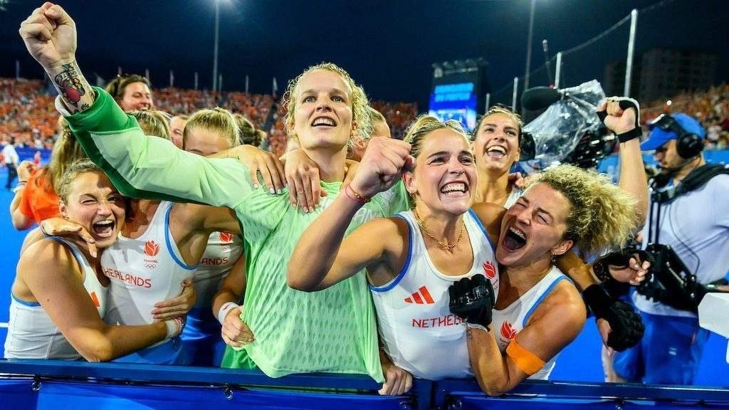 olympics hockey at paris 2024 golden dutch double secured as oranje women edge china in thriller 66b68c4e88e1c - Olympics: Hockey at Paris 2024: Golden Dutch Double secured as Oranje women edge China in thriller  - Paris, France - Day 14: The Netherlands women are the Olympic champions for a record extending fifth time thanks to a shoot-out win over China, a team that held the lead for the vast majority of an extraordinary gold medal match at the Yves-du-Manoir Hockey Stadium. 