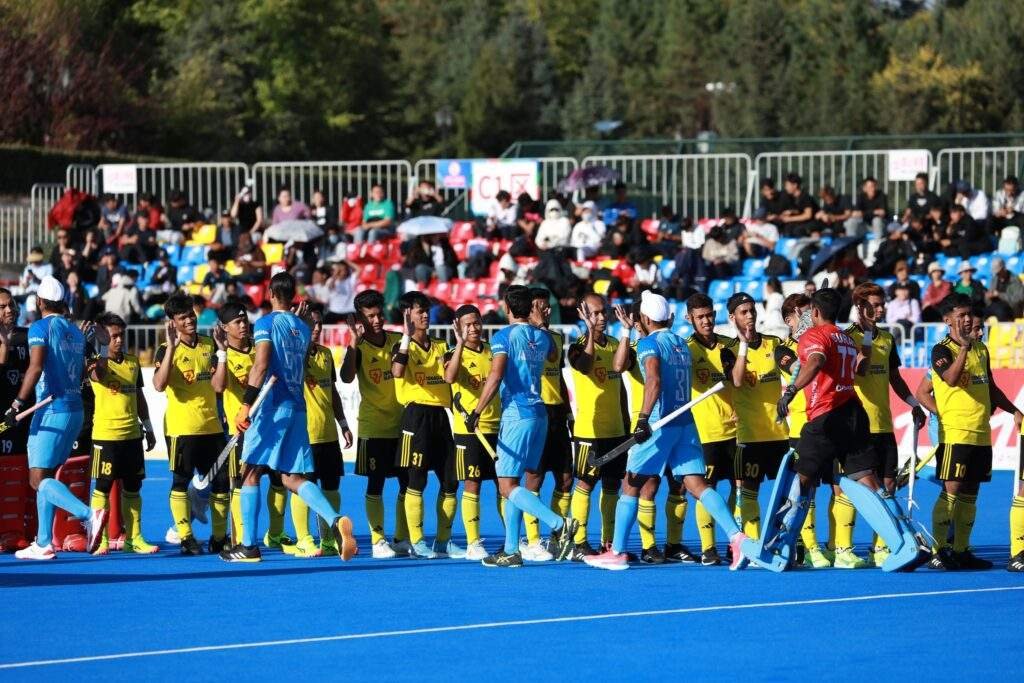 asia hero asian champions trophy rajkumar pal stars as dominant india beat malaysia 8 1 66e24684ef809 - Asia: Hero Asian Champions Trophy: Rajkumar Pal stars as dominant India beat Malaysia 8-1 - Rajkumar Pal scored three, Araijeet Singh Hundal two, while Jugraj Singh (7′), Captain Harmanpreet Singh (22′) and Uttam Singh (40′) contributed a goal each in India’s win