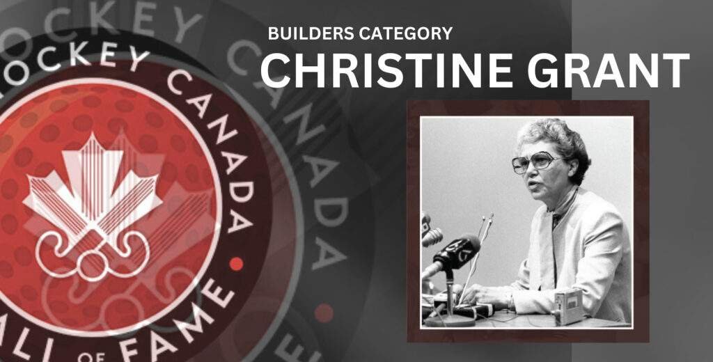 canada 2023 hall of fame inductee dr christine grant 66e1bd671ff7b - Canada: 2023 Hall of Fame Inductee: Dr. Christine Grant - In the 2023 Builders category, Field Hockey Canada proudly inducts Dr. Christine Grant, a pioneering figure whose contributions to the sport transcend borders and exemplify dedication. Her impact on field hockey is unmatched, and her inclusion in the Canadian Hall of Fame is well-deserved.