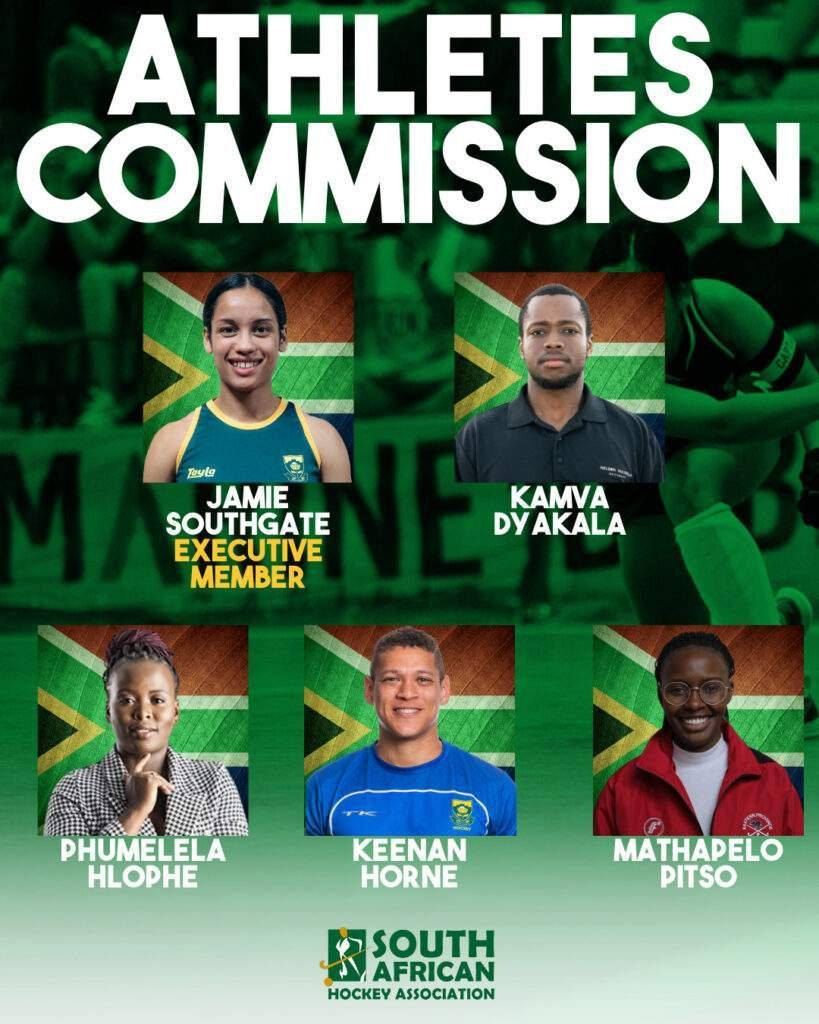 south africa south african hockey announces new athletes commission 66e853aae9093 - South Africa: South African Hockey Announces New Athletes’ Commission - The South African Hockey Association is pleased to announce the newly formed Athletes’ Commission, continuing our commitment to ensuring athlete representation and engagement within the sport.