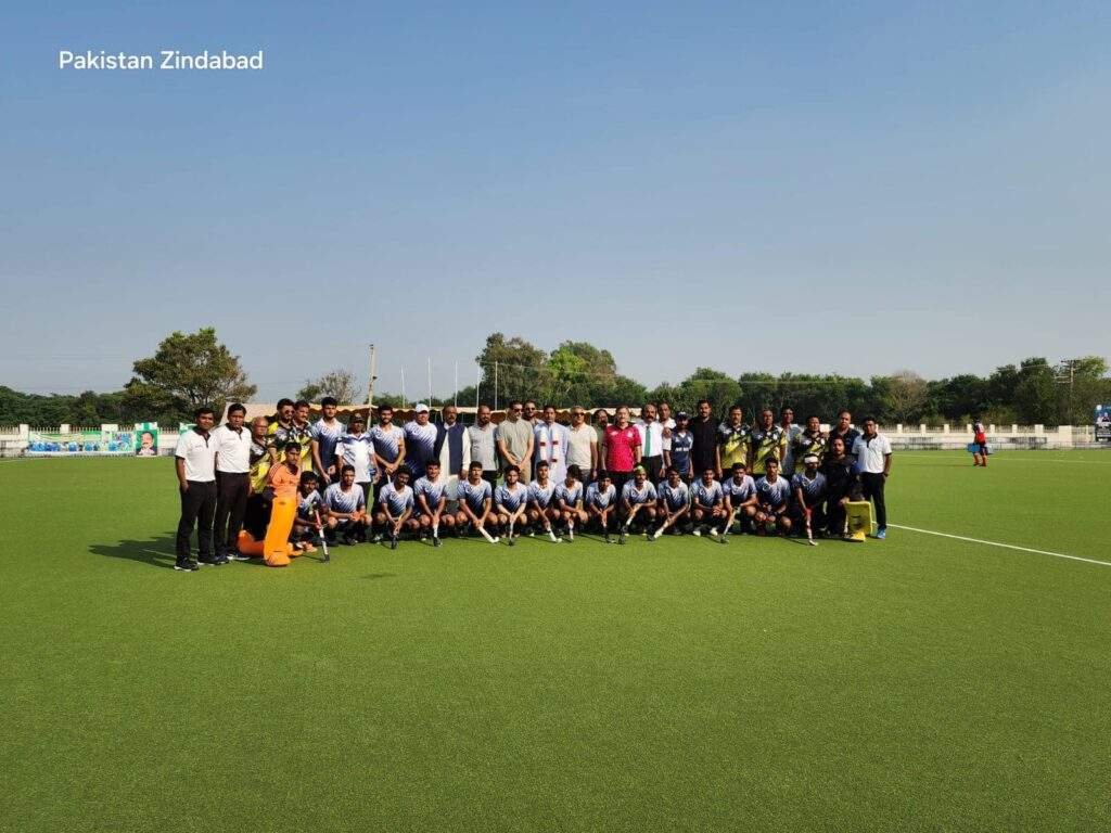 asia in the junior national hockey championship pakistan navy and pakistan customs have qualified for the finals 67013c2820640 - Asia: In the Junior National Hockey Championship, Pakistan Navy and Pakistan Customs have qualified for the finals - 37th National Junior Hockey Championship which is going on at Naseerbanda Hockey Stadium Islamabad, today both semi-final matches of this championship will be played, Pakistan Navy and Pakistan Customs have qualified for the final match. In the first match of the thorny semi-final match, after an interesting and thrilling match, the Pakistan Navy team defeated Pakistan Army.