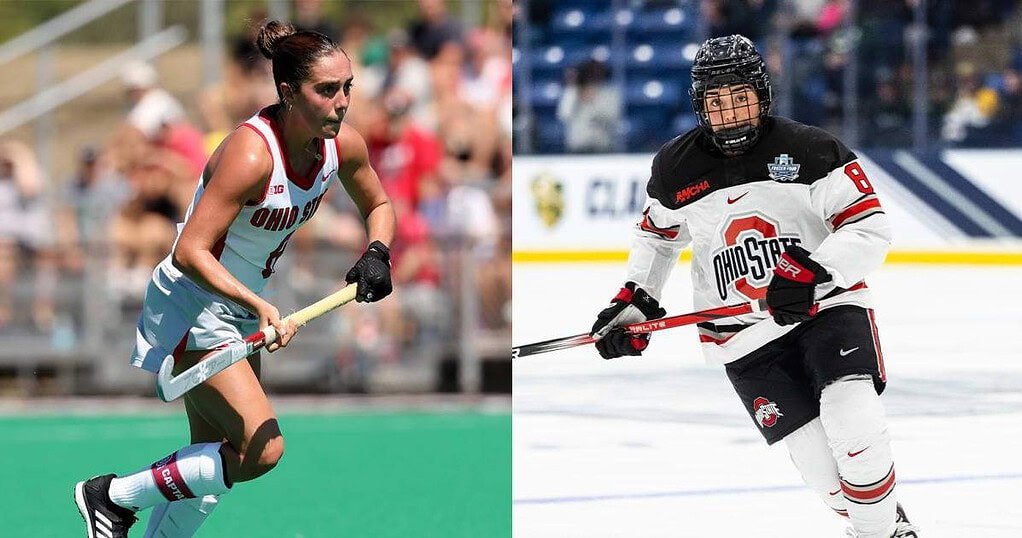 usa turf or ice ohio states webster does both 671835c5c6bd4 - USA: Turf or Ice? Ohio State’s Webster Does Both - By the time she was seven years old, Makenna Webster knew what a stick in gloved hands felt like, how the cold air felt on her lungs when she was tired, and the sounds her skate blades made across a sheet of ice. She grew up playing ice hockey because her cousin and older brother played. And from an early age, Makenna knew that ice hockey was something she would want to do for a long time. But a year later, she was in gym class when she discovered a new passion for hockey – this time, field hockey.
