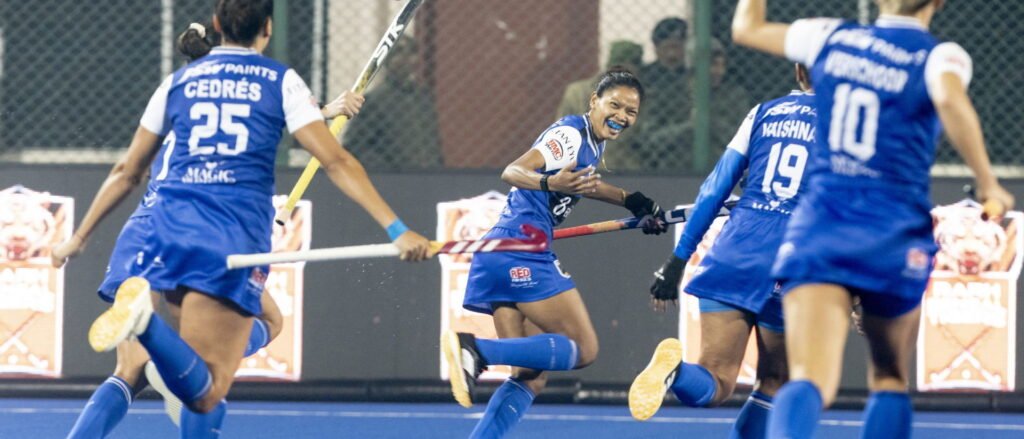 hil jsw soorma hockey club enjoy 4 1 dominant win over shrachi rarh bengal tigers 67852e7e653e0 - HIL: JSW Soorma Hockey Club enjoy 4-1 dominant win over Shrachi Rarh Bengal Tigers - ~ Olivia Shannon, Charlotte Englebert, Salima Tete and Sonam score in dominant win for JSW Soorma Hockey Club~