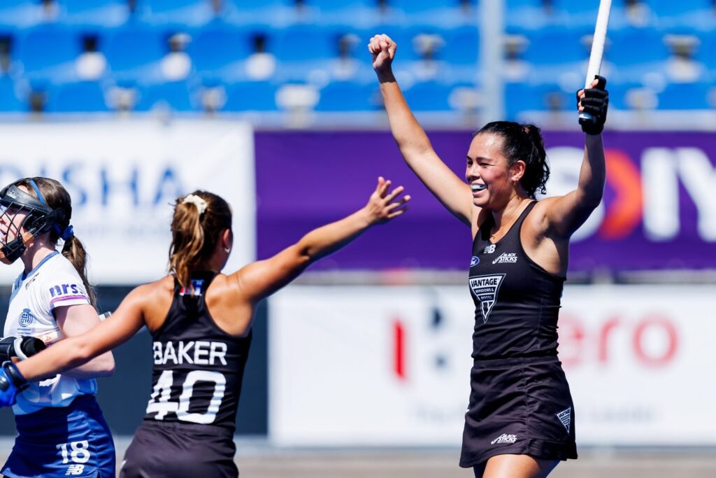 new zealand women secure a spot in the semi final at the fih nations cup 67c0e1cec669c - New Zealand: WOMEN SECURE A SPOT IN THE SEMI-FINAL AT THE FIH NATIONS CUP - The Vantage Black Sticks Women have secured their spot in the semi-finals of the FIH Hockey Women’s Nations Cup in Santiago, Chile, with a 3-1 victory over Scotland in their final pool match.