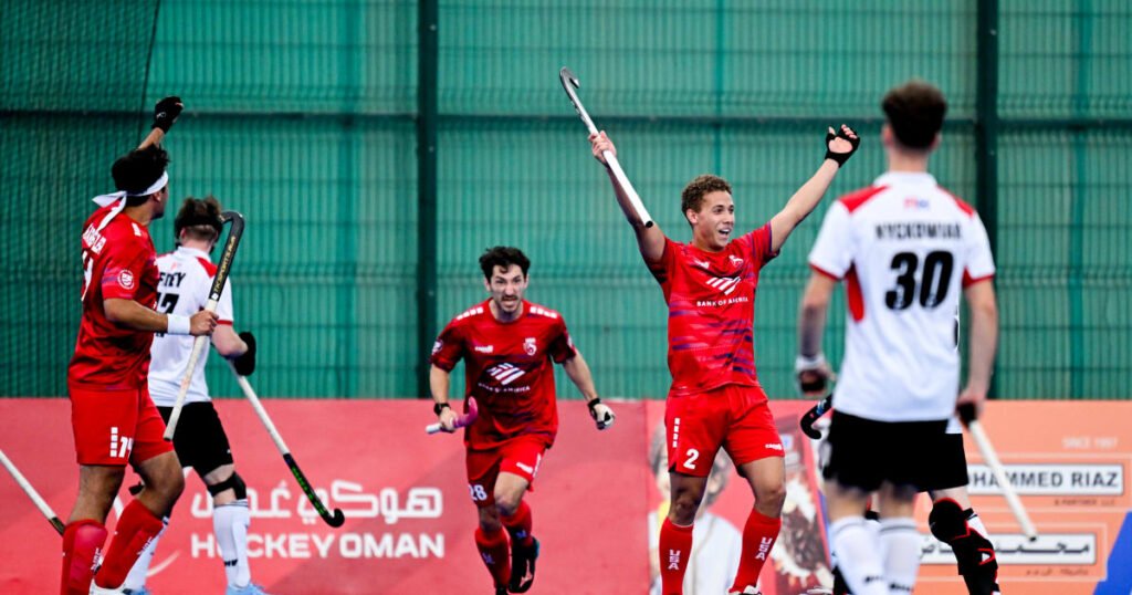usa usmnt tops austria behind strong defensive performance at fih hockey nations cup 2 67b3c6c2327c2 - USA: USMNT Tops Austria Behind Strong Defensive Performance at FIH Hockey Nations Cup 2 - MUSCAT, Oman – In their opening game of the 2025 FIH Hockey Nations Cup 2 in Muscat, Oman, the No. 25 U.S. Men’s National Team took on No. 19 Austria. In a close contest, USA scored the lone goal early and produced a solid defensive performance to defeat the Goldjungs, 1-0.