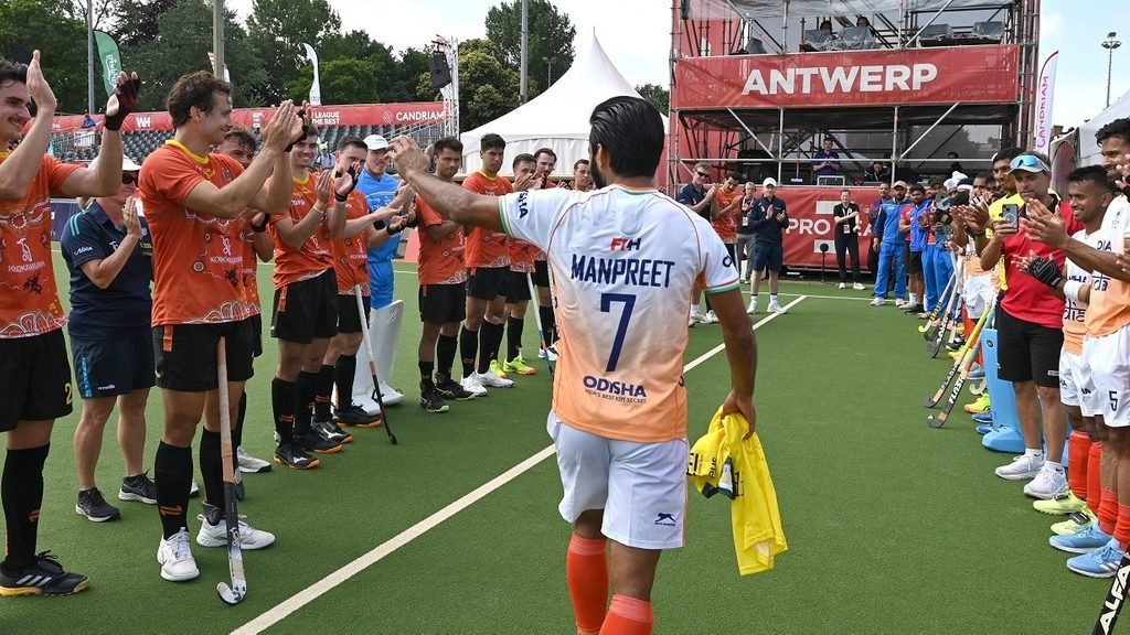 FIH Pro-League: Heroic Carr earns Ireland men first win of the season as Manpreet celebrates 400th cap for India 2 fih pro league heroic carr earns ireland men first win of the season as manpreet celebrates 400th cap for india 684f0b82dc7da - FIH Pro-League: Heroic Carr earns Ireland men first win of the season as Manpreet celebrates 400th cap for India - Ireland’s men pulled off their first win of the FIH Hockey Pro League season by defeating Belgium on their home turf on Sunday while the Belgian women held out for a shootout win over Germany.