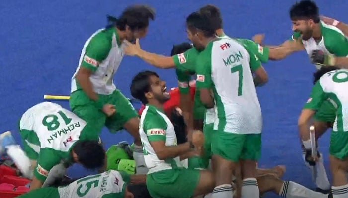 Pakistan: Pakistan beat France on penalties to reach FIH Nations Cup final 6 pakistan pakistan beat france on penalties to reach fih nations cup final 68565f7f6893c - Pakistan: Pakistan beat France on penalties to reach FIH Nations Cup final - KUALA LUMPUR: Spirited Pakistan edged past France on penalty shootout 3-2 to qualify for the FIH Nations Cup final here at the National Hockey Stadium on Friday.