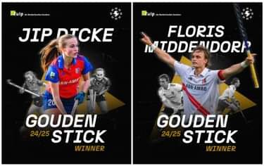 Hoofdklasse: Dicke and Middendorp voted Best Players of the Season 2 Spelervh Seizoen