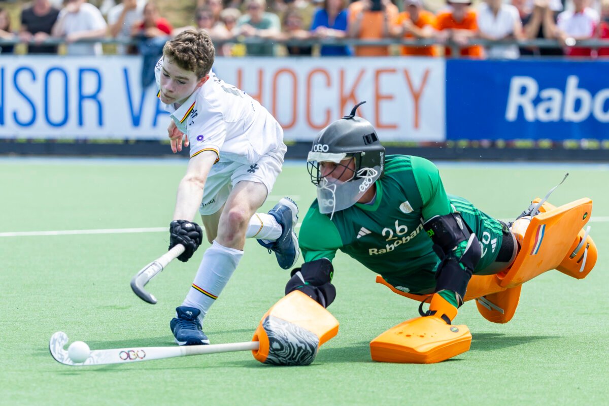 Netherlands: 163 netherlands 6880ba85da574 - Netherlands: - With a combination of clever psychology, ironclad focus and a good dose of preparation, goalkeeper Olivier Smeets led Orange Boys Under 16 to third place at the 8 Nations tournament in Houten on Saturday. In a nerve-wracking shoot-out series against Belgium, the Pinoké goalkeeper kept his cool. Behind that heroic role is a young goalkeeper who has almost made shoot-outs a science.