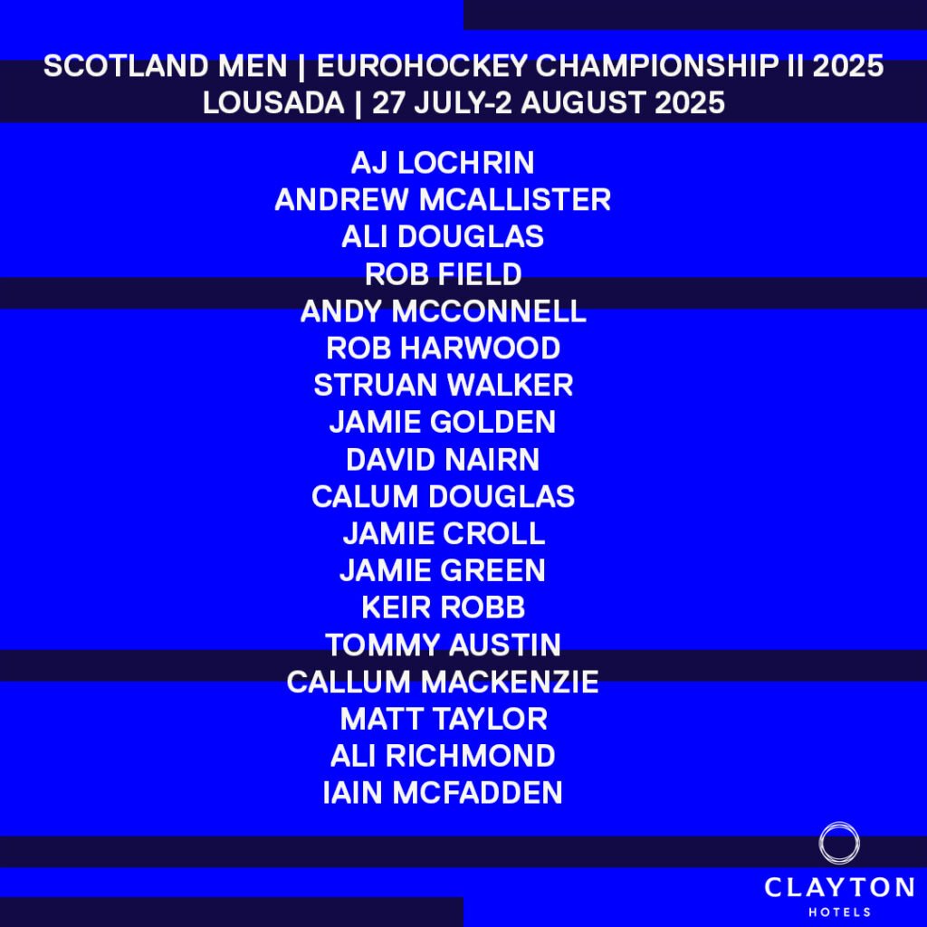 Scotland: Squad announced for Scotland men to compete in EuroHockey Championship II 6 scotland squad announced for scotland men to compete in eurohockey championship ii 686fdc63dc032 - Scotland: Squad announced for Scotland men to compete in EuroHockey Championship II - Home » News » Squad announced for Scotland men to compete in EuroHockey Championship II