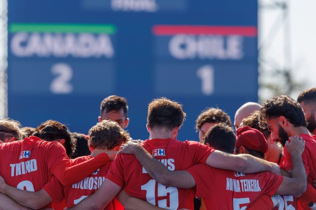canada mens national team defeats chile claims bronze at pan am cup 688f808705b7d - Canada: Men’s National Team defeats Chile, claims Bronze at Pan Am Cup - In pool play, seven days ago, Chile was the team that broke through with a goal in the 7th minute and controlled the play with the lead. Today, it was Canada’s turn. A nice bit of ball handling by Robin Thind yielded an open net for Sean Davis, who corralled the ball and smashed it dead centre. Canada took the lead in the 8th minute and immediately the game felt different.