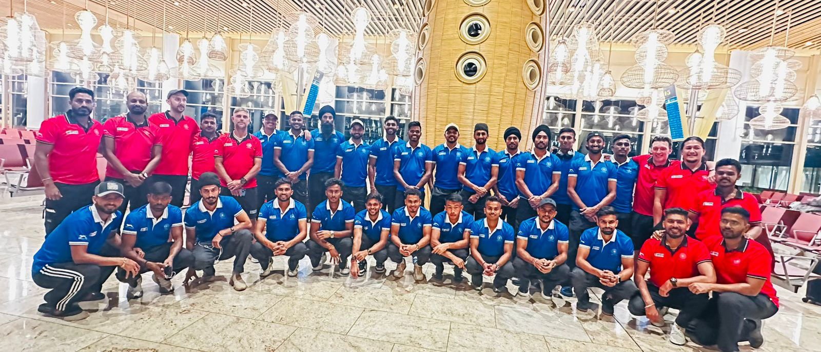 india indian mens hockey team leaves for crucial four match series in australia 68958a677f524 - India: Indian Men’s Hockey Team Leaves for Crucial Four-Match Series in Australia - ~ The series is set to take place at the Perth Hockey Stadium from 15th to 21st August ~