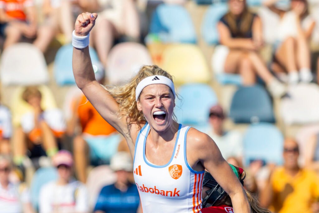 netherlands 689fb5a9a63a2 - Netherlands: - She shone with three goals in the semifinals of the European Championship against Spain (3-1), as we know her. Only this tournament something is different with Yibbi Jansen: she is playing this EC with her first name on her back. The first hat trick for 'YIBBI', with quite a star status both on and off the field.