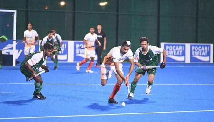 Pakistan: Pakistan-India clash set for November 29 as Junior World Cup’s schedule announced 30 pakistan pakistan india clash set for november 29 as junior world cups schedule announced 68c128e85d549 - Pakistan: Pakistan-India clash set for November 29 as Junior World Cup’s schedule announced - CHENNAI: The match schedule for the FIH Hockey Men’s Junior World Cup was unveiled during a star-studded ceremony, with the blockbuster Pakistan-India fixture set to be played on November 29 here.