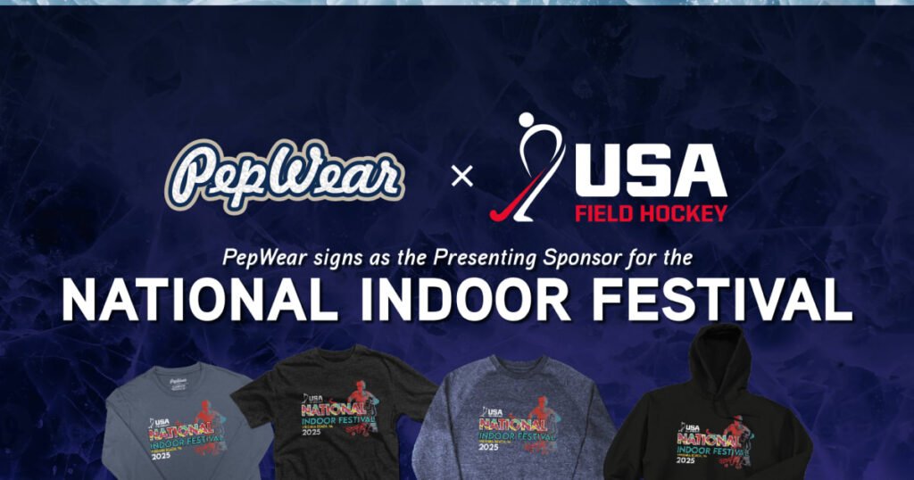 usa usa field hockey announces pepwear as presenting sponsor event apparel merchandiser for 2025 and 2026 national indoor festival 68bb72c531604 - USA: USA Field Hockey Announces PepWear as Presenting Sponsor & Event Apparel Merchandiser for 2025 and 2026 National Indoor Festival - COLORADO SPRINGS, Colo. – USA Field Hockey is pleased to announce that PepWear will renew as presenting sponsor and event apparel merchandiser for two upcoming National Indoor Festival (NIF) events, first in 2025 in Ocean City, Md., December 19 to 21 and in 2026 in Virginia Beach, Va., February 14 to 16.