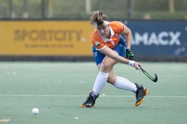 Hoofdklasse: Demi Hilterman first to reach fifty goals for Bloemendaal 4 2025 KS IMG 0111
