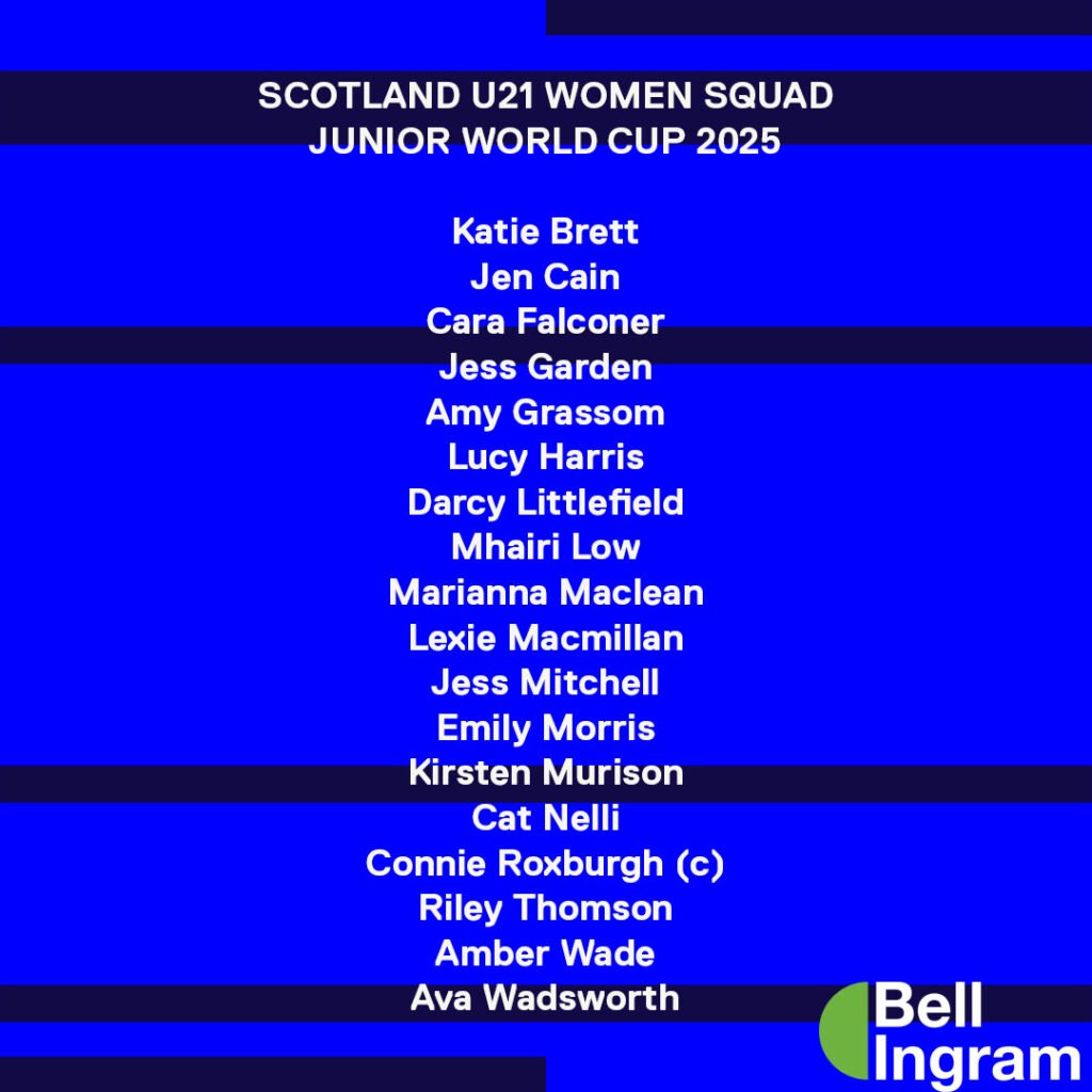 scotland scotland u21 women squad for junior world cup 2025 announced 68ff8fe45e782 - Scotland: Scotland U21 Women squad for Junior World Cup 2025 announced - Home » News » Scotland U21 Women squad for Junior World Cup 2025 announced