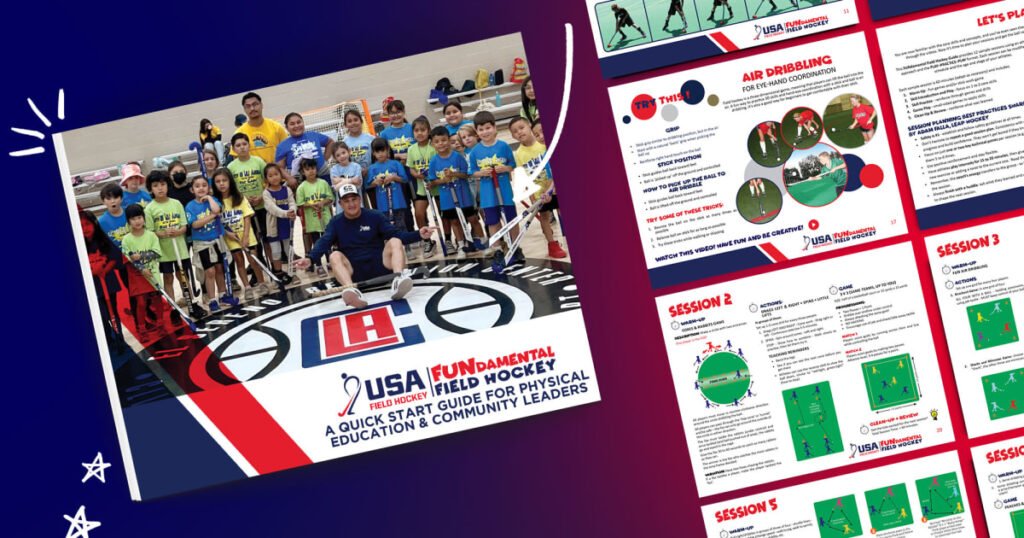 usa game on the new fundamental field hockey guide 68eed029a7fe3 - USA: Game On: The New FUNdamental Field Hockey Guide - The digital FUNdamental Field Hockey Guide is available by clicking here. It is also housed on USA Field Hockey’s website in the Play section, and on the In the Circle Member App.